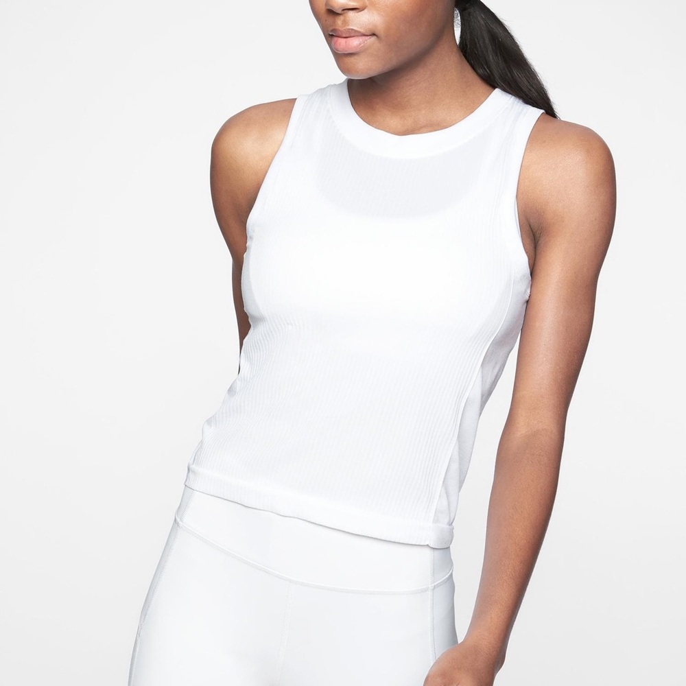 Athleta White Tank Top